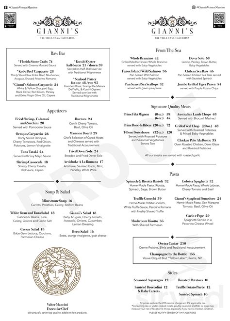 gianni versace villa restaurant|gianni versace restaurant menu price.